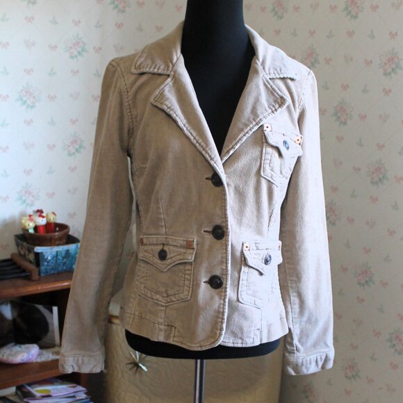 Fashion Bug Corduroy Jacket Blazer, Small - Picture 1 of 6